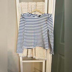 SHEIN Frenchy blouse with buttons on back. Ruffles on shoulders. Size medium.